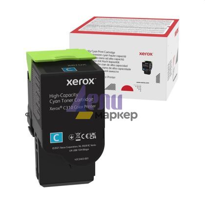 Консуматив Xerox High capacity toner Cyan 5500 page C310/C315