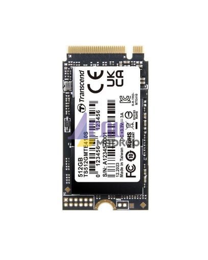Твърд диск Transcend 512GB, M.2 2242, PCIe Gen4x4, NVMe, 3D TLC, DRAM-less