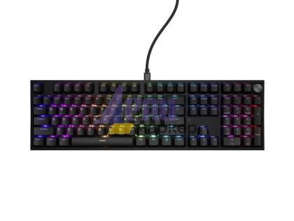 Клавиатура Genesis Mechanical Gaming Keyboard Thor 404 Black RGB Backlight Outemu Peach Silent, US Layout