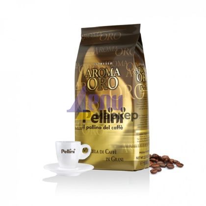Кафе Pellini Aroma Oro, На зърна, 1 kg