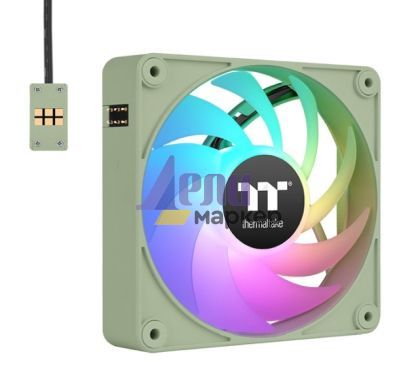 Вентилатор Thermaltake CT140 EX ARGB Sync PC Cooling Fan 3 Pack Magnetic Connect Matcha Green