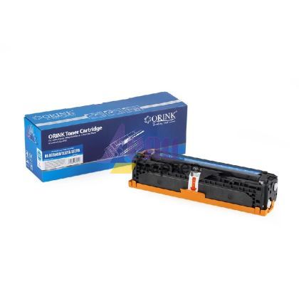 Тонер касета универсална Cyan HP no. 125A CB541A 128A CE321A 131A CF211A CRG-716C PREMIUM Съвместим консуматив, стандартен капацитет 1 800 стр.