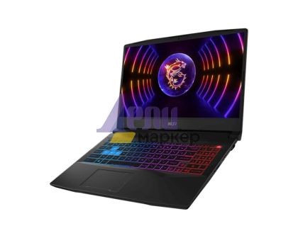 Лаптоп MSI Pulse 15 B13VGK, i7-13700H (14C/20T), 15.6" QHD (2560x1440), 240Hz, 16GB 5200MHz (8GBx2) DDR5, 1TB NVMe PCIe SSD Gen4x4, RTX 4070 GDDR6 8GB, 99 key 4 zone RGB KBD 1.7mm, Cooler Boost 5, 2Y, Titanium Gray, 4-Cell 90 Whr, No OS, 2.3 kg