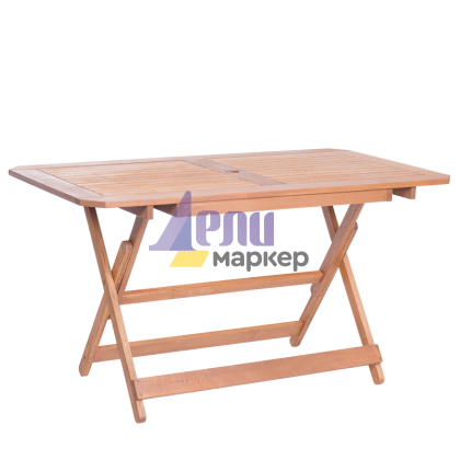 Сгъваема дървена градинска маса MARIT