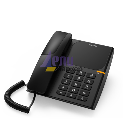 Стационарен телефон Alcatel T28 - черен