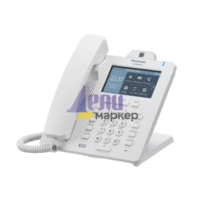 VoIP телефон Panasonic KX-HDV430 - бял