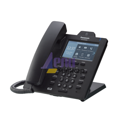 VoIP телефон Panasonic KX-HDV430 - черен