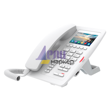 Wi-Fi VoIP телефон Fanvil H5W - бял