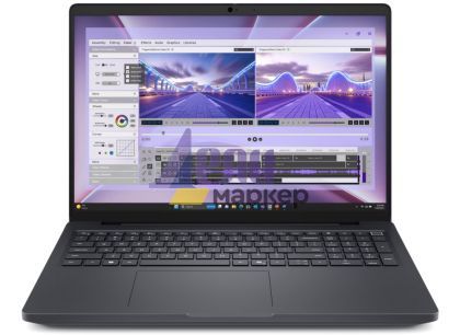 Лаптоп Dell Pro Max 16 MC16250, Intel Ultra 7 255H (24MB, 16 cores, up to 5.10 GHz Turbo), 16" FHD+(1920x1200) 300nits AG, 16GB: 2x8GB, DDR5, 5600 MT/s, 512GB SSD PCIe, Intel Graphics, FHD HDR IR Cam and Mic, Wi-Fi 7, FPR, Backlit Kb, Win11 Pro, Magnetite