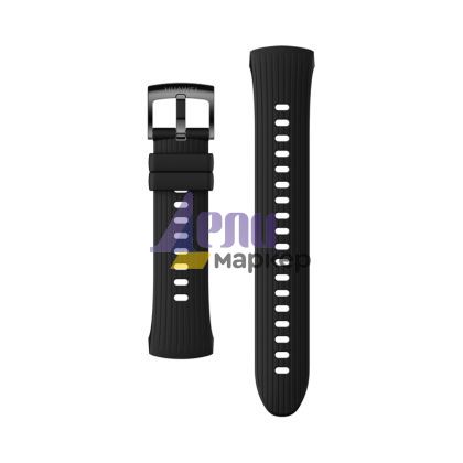 Каишка за часовник Huawei WATCH 5 Starry Black Fluoroelastomer Strap (Match only WATCH 5 42mm)