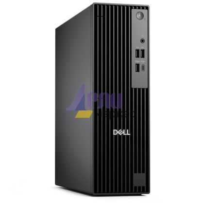 Настолен компютър Dell Pro Slim QCS1250, Intel Core i5-14500 vPro (14 cores, up to 5.0GHz), 16 GB: 1x16 GB, DDR5, up to 4800 MT/s, 512GB SSD, Integrated Graphics, Bulgarian Keyboard&Mouse, 180W, Win 11Pro, 3Y PS