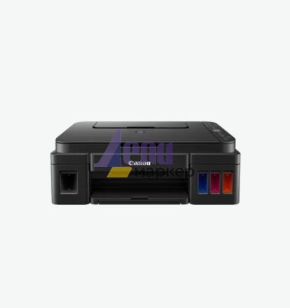 Мастилоструйно многофункционално устройство Canon PIXMA G3410 All-In-One, Black + Canon GI-490 BK