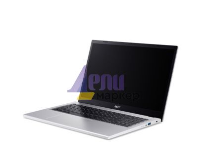 Лаптоп Acer Extensa EX215-57-328J, Intel Core i3-1215U (up to 4.50 GHz, 10MB), 15.6" FHD (1920x1080), 1*8GB DDR5 4800Mhz, SSD 512GB NVMe, TPM 2.0, HD camera, BT, Win 11 Pro EDU, 2Y Warranty, Pure Silver