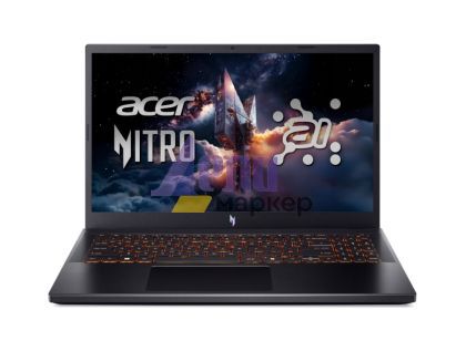 Лаптоп Acer Nitro V15, ANV15-42-R91J, AMD Ryzen 7 7735HS( up to 4.70GHz, 16MB), 15.6" FHD(1920x1080)IPS 165Hz , 1*16GB DDR5(1 slot free), 1024GB PCIe NVMe SSD, GeForce RTX 3050 6GB GDDR6, Wi-Fi 6E,BT5.3, HD Cam, KB Backlight, Win 11 home, Obsidian black