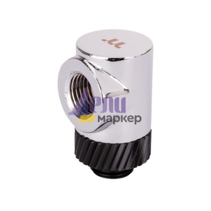 Аксесоар за свързване Thermaltake Pacific SF 90 Degree Adapter Silver Black