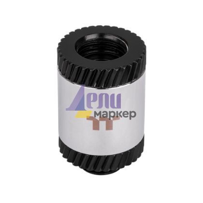 Аксесоар за свързване Thermaltake Pacific SF Female to Male 30mm Extender Silver Black