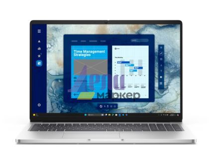 Лаптоп Dell Pro 16 PC16250, Intel Ultra 7 255U (12 TOPS NPU, 12 cores, up to 5.2 GHz), 16" FHD+(1920x1200) 300nits AG, 32 GB: 1x32 GB, DDR5, 5600 MT/s, 1 TB SSD, Intel Graphics, FHD HDR IR Cam and Mic, Wi-Fi 6E, FPR, Backlit Kb, Win11 Pro, Platinum silver