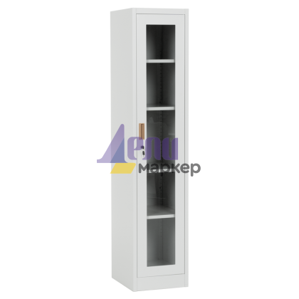 Метален шкаф Carmen CR-1001 L - сив