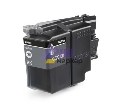 Консуматив Brother LC528BK Black Ink Cartridge for MFCJ5010DW/MFCJ5110DW - 6000 page yield