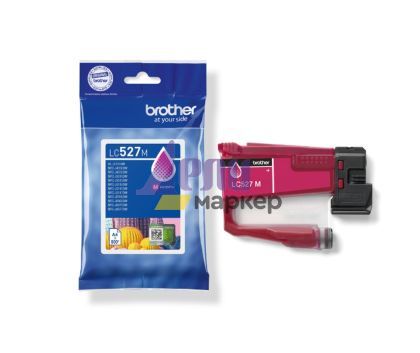 Консуматив Brother LC527M Magenta Ink Cartridge for MFCJ5010DW/MFCJ5110DW - 900 page yield