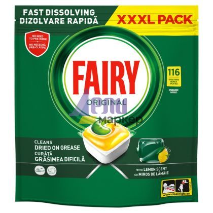 Таблетки за съдомиялна Fairy Original  Lemon 116 бр.