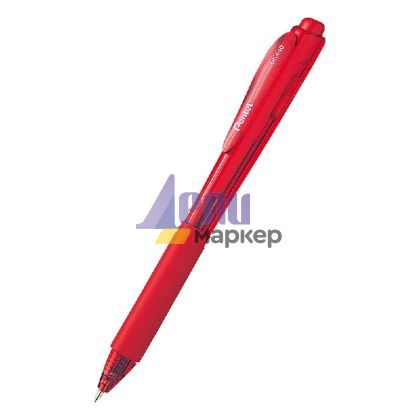 Автоматичен ролер Pentel EnerGel BL107 0.7 mm червен