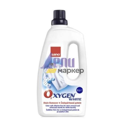 Концентриран гел за пране Sano Oxygen White 1 л
