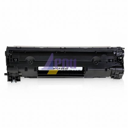 Тонер касета Black HP no. 83X CF283X Съвместим консуматив, голям капацитет 2 200 стр.