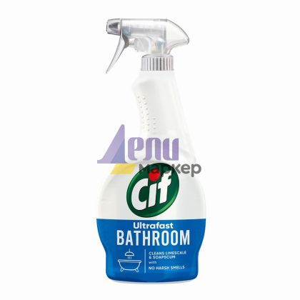 Препарат за баня CIF Ultrafast Bathroom Пулверизатор, 500 ml