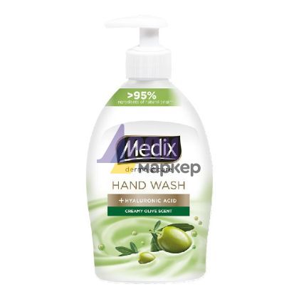 Течен сапун Medix Помпа 400 ml Creamy Olive