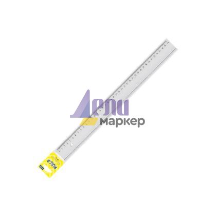 Линия Educa Пластмасова 40 cm, Прозрачна