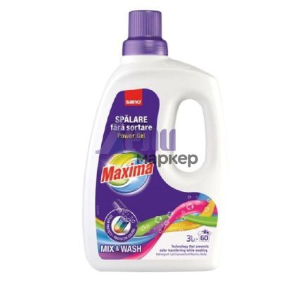Концентриран гел за пране Sano Mix & Wash 3 л