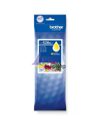 Консуматив Brother LC528XLY Yellow Ink Cartridge  - 10000 page yield