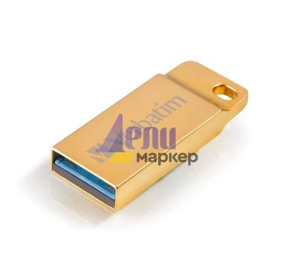 Памет Verbatim Metal Executive 32GB USB 3.0 Gold