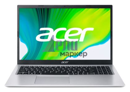 Лаптоп Acer Aspire 3, A315-35-P3WU, Intel Pentium Silver N6000 (up to 3.3GHz, 4MB), 15.6" FHD (1920x1080) IPS AG, Cam&Mic, 8GB DDR4, 256GB SSD PCIe, Intel UHD Graphics, 802.11ac, BT 5.0, Linux, Silver