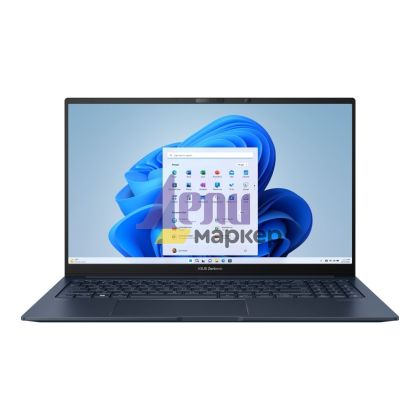 Лаптоп Asus S Zenbook OLED UM3504DA-OLED-MA731X,AMD Ryzen 7 7735U(8-core/16-thread, 16MB cache, up to 4.8 GHz max boost), OLED 15.6" 2.8K (2880 x 1620), 16GB LPDDR5(ON BD), 1TB SSD,Windows 11 Pro, Ponder Blue