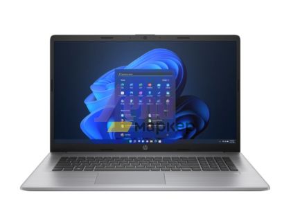 Лаптоп HP 470 G9 Asteroid Silver, Core i5-1235U(up to 4.4GHz/12MB/10C), 17.3" FHD UWVA AG 300nits, 16GB 3200Mhz 1DIMM, 512GB PCIe SSD, WiFi 6 + BT 5.2, Backlit Kbd, 3C Batt Long Life, Free DOS