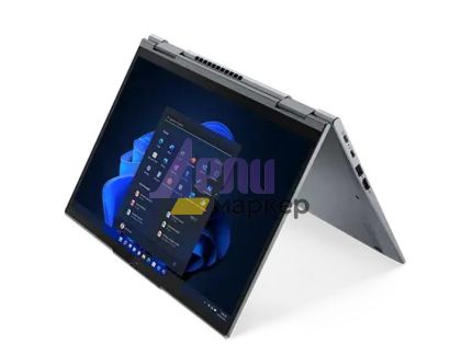 Лаптоп Lenovo ThinkPad X1 Yoga G7 Intel Core i7-1260P (up to 4.7GHz, 18MB), 16GB LPDDR5 5200MHz, 512GB SSD, 14" WQUXGA (3840x2400) OLED AR, Touch, Intel Iris Xe Graphics, WLAN, BT, WWAN, IR&1080p Cam, Backlit KB, FPR, Grey, Win 11 Pro, 3Y+Fury Gaming Chai