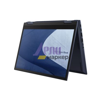 Лаптоп Asus ExpertBook B7 Flip B7402FEA-L90159, Intel Core i7-1195G7 2.9 GHz (12M Cache, up to 5.0 GHz, 4 cores), 14"WQXGA (2560 x 1600)Touch 16:10, 16GB DDR4, PCIe 3.0x4  512GB SSD,Intel Iris X,HDMI,2xThunderbolt,RJ45, No OS, Illim.Kbd.,Star Black