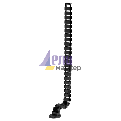 Държач за кабели за бюро Carmen CR-017-B - черен