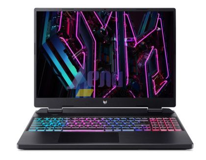Лаптоп Acer Predator Neo, PHN16-71-983Y, Intel Core i9-13900HX (up to 5.40GHz, 36MB), 16" WQXGA IPS SlimBezel 165Hz, 16GB DDR5 5600MHz, 1024GB PCIe SSD, GeForce RTX 4060 8GB GDDR6, Killer Wi-Fi 6AX 1650i, BT, Micro SD reader, HD cam, Backlit KB, No OS, Bl