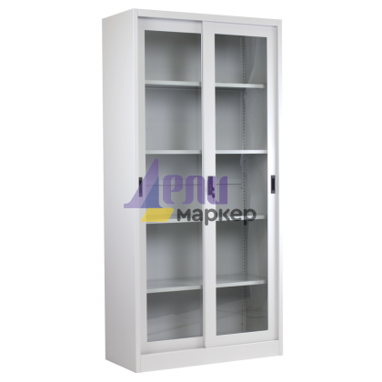 Метален шкаф Carmen CR-1267 L - сив