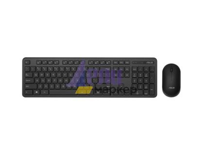 Клавиатура Asus CW100, WIRELESS KEYBOARD+MOUSE, Black