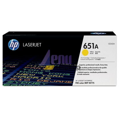 Консуматив HP 651A Yellow LaserJet Toner Cartridge