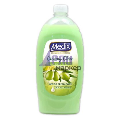 Течен сапун Medix Пълнител 800 ml Creamy Olive