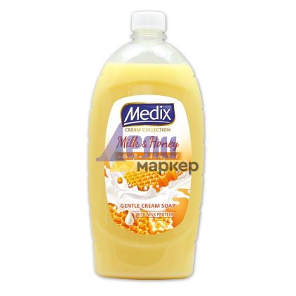 Течен сапун Medix Пълнител 800 ml Milk&Honey