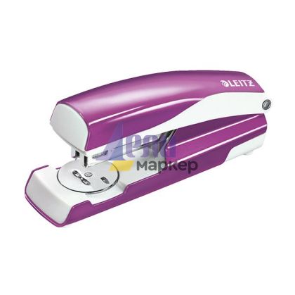 Телбод Leitz 5502 Wow Colours Метален, до 30 л. Виолетов