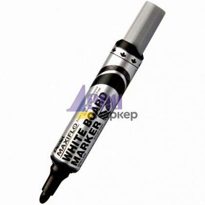 Маркер бяла дъска Pentel Maxiflo Объл Черен 6.0 mm