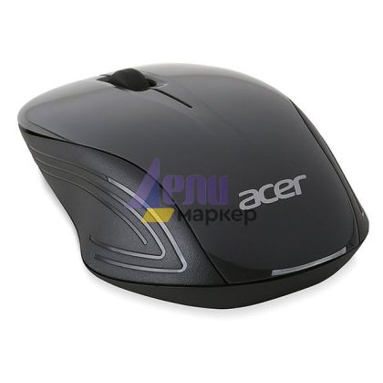 Мишка Acer Wireless Безжична оптична, USB, Черна