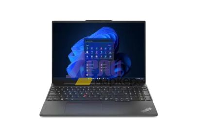 Лаптоп Lenovo ThinkPad E16 G1 Intel Core i5-1335U (up to 4.6GHz, 12MB), 16GB (8+8)DDR4 3200MHz, 512GB SSD, 16" WUXGA (1920x1200) IPS AG, Intel Iris Xe Graphics, FHD&IR Cam, Backlit KB, FPR, WLAN, BT, DOS, 3Y CCI